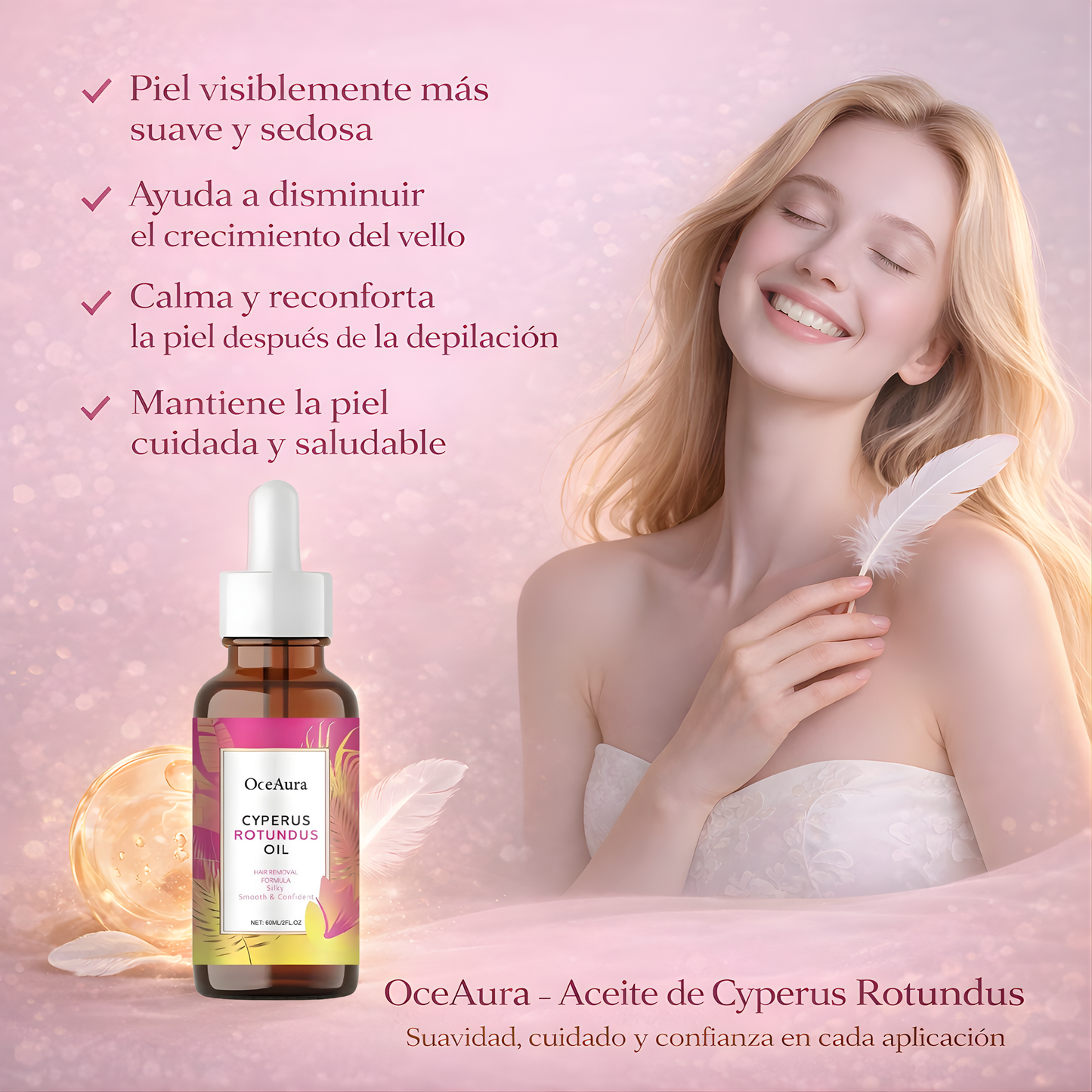 Aceite Cyperus Rotundus Oil for Hair